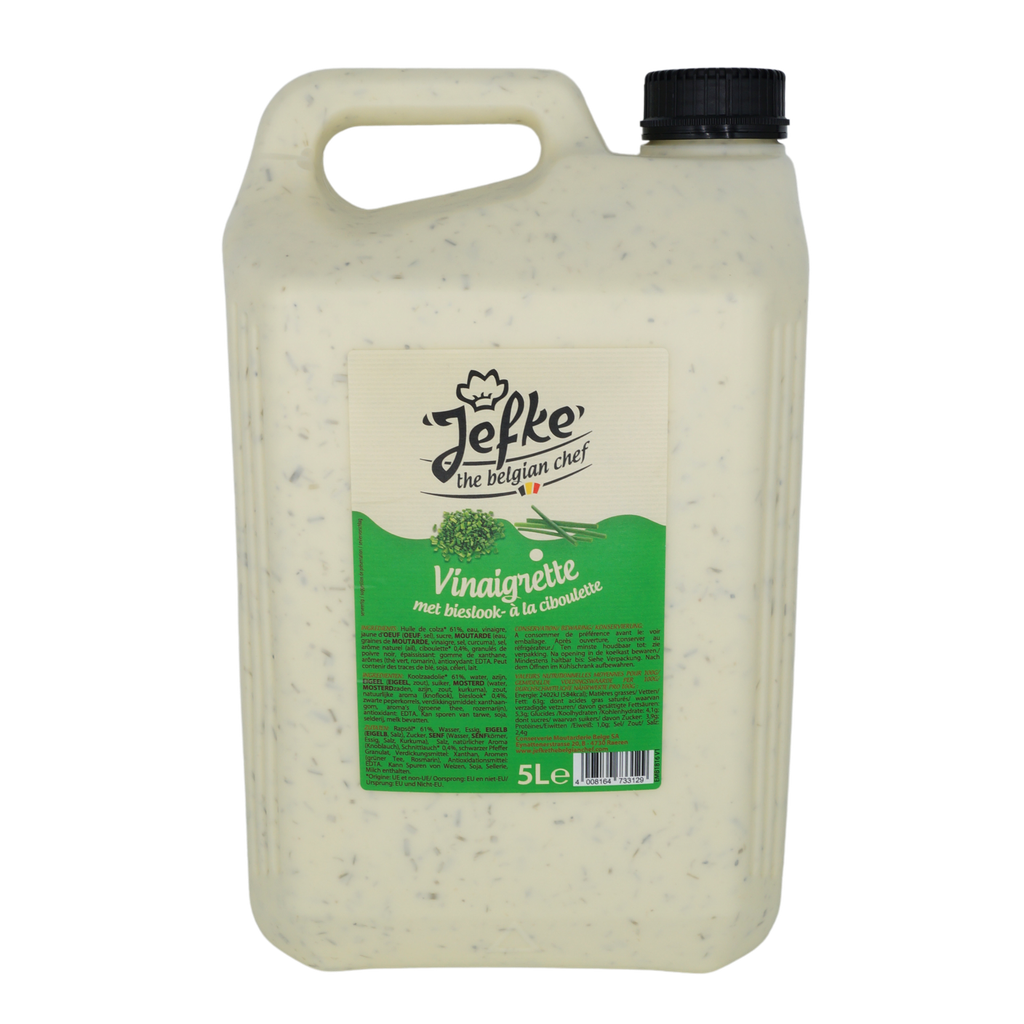 JEFKE VINAIGRETTE SCHNITTLAUCH 5L