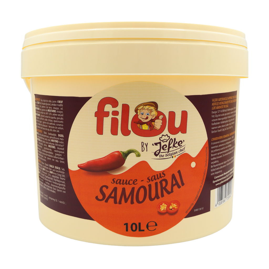 FILOU BY JEFKE SAUCE SAMOURAI SEAU 10L