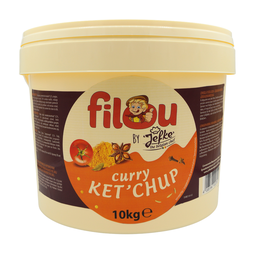 FILOU CURRY KETCHUP  10 L