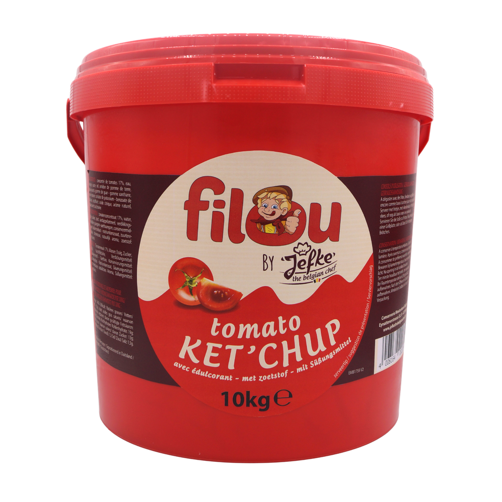 FILOU BY JEFKE KETCHUP TOMATE SEAU 10KG