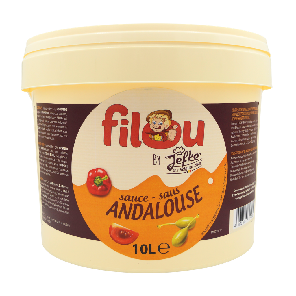 FILOU BY JEFKE SAUCE ANDALOUSE  10 L
