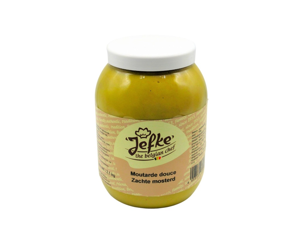 JEFKE MOUTARDE DOUCE PET 2,1 KG