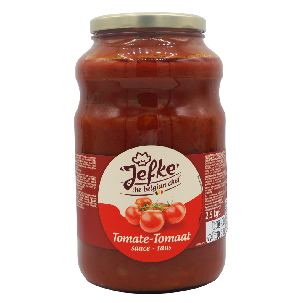 JEFKE TOMATENSAUS 2,5 KG